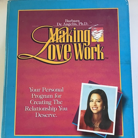 NOS Vtg Making Love Work Relationship Program Set VHS & Cassettes DeAngelis Bonu - Picture 8 of 8